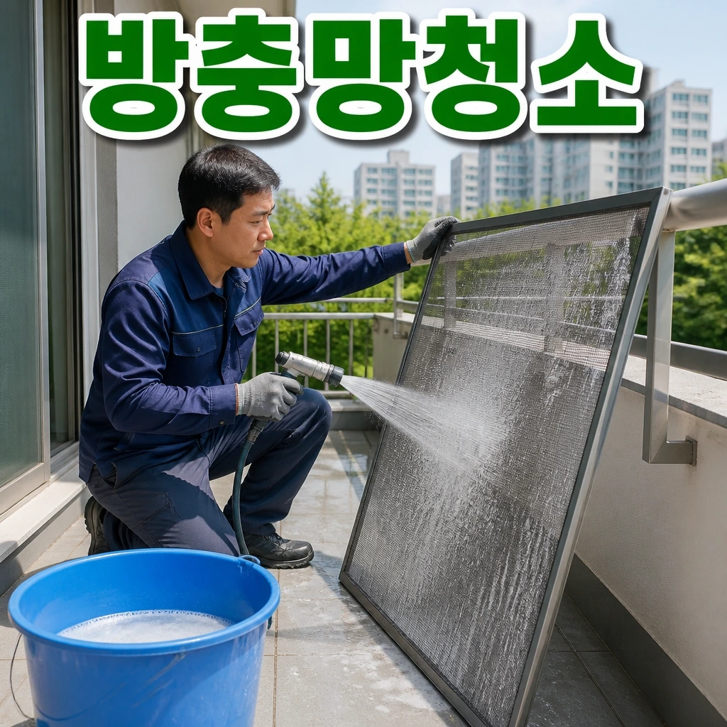 경상북도 청소상담신청 - 방충망청소 관련 상담 안내 이미지