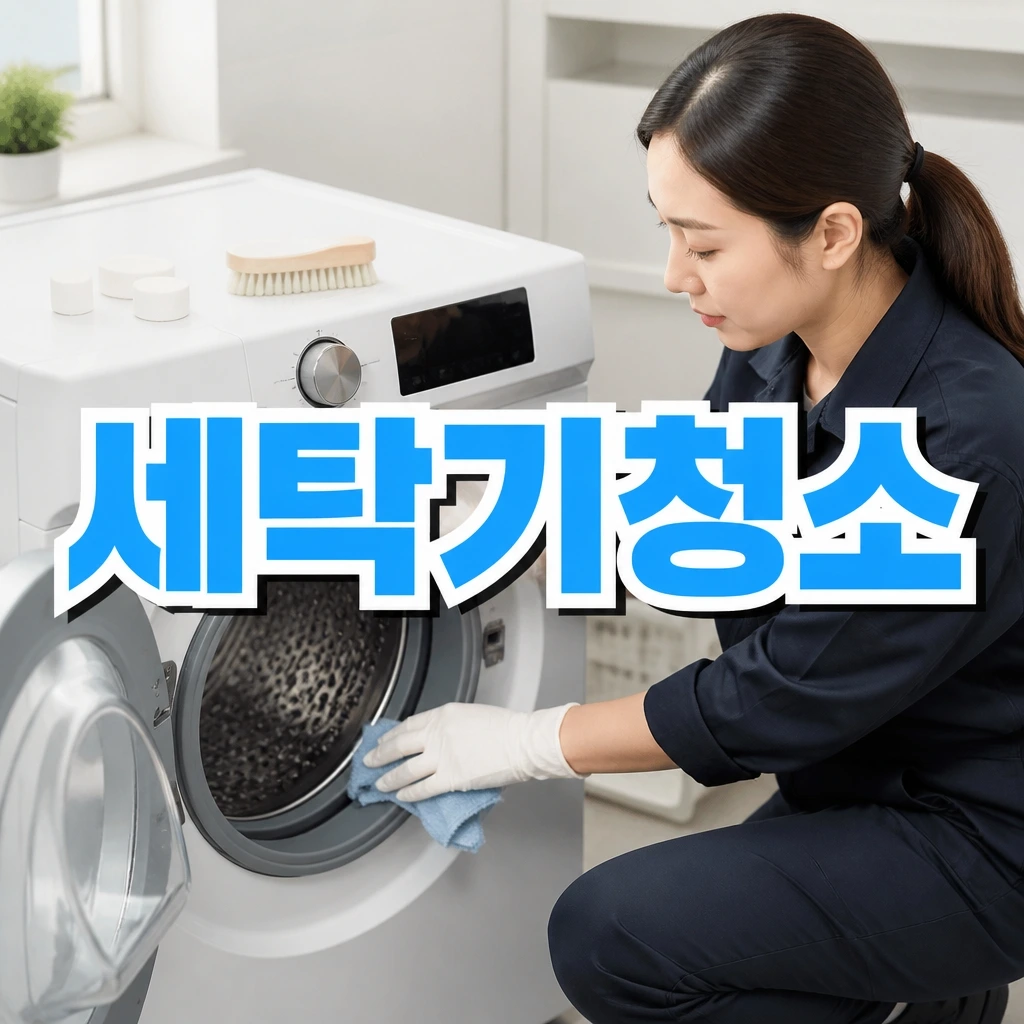 대전광역시 청소상담신청 - 세탁기청소 관련 상담 안내 이미지