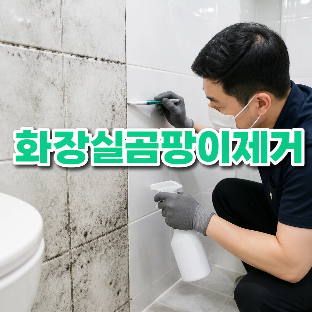 대전광역시 청소상담신청 - 화장실곰팡이제거 관련 상담 안내 이미지
